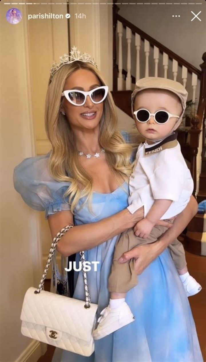 Paris Hilton With Apparent Baby Bump At Dinner