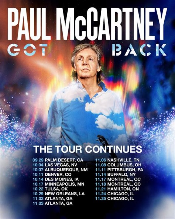 Paul McCartney In Concert In 2019