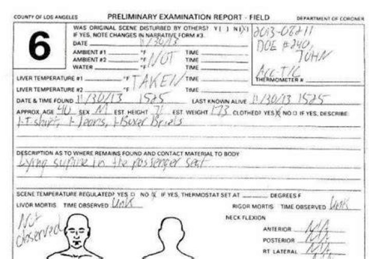 Paul Walker Autopsy Details