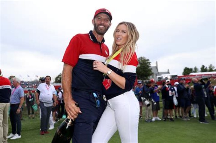 Paulina Gretzky and Dustin Johnson