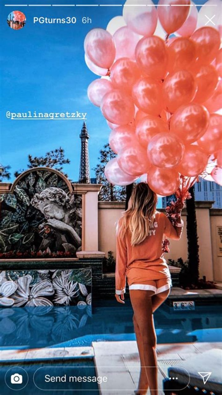 Paulina Gretzky Slays in Green Sequin Mini & Lots Of Cleavage Celebrating 30th Birthday In Vegas