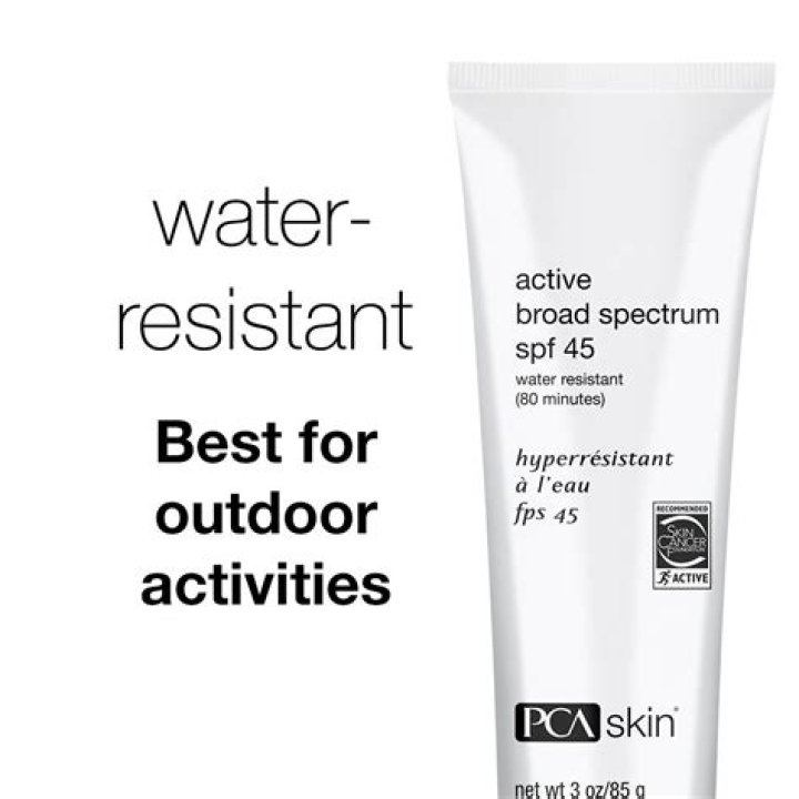 PCA Skin Active Water Resist Broad Spectrum SPF45