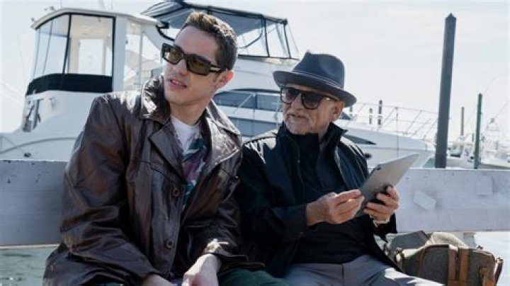 Pete Davidson and his Grandfather Using the Amazon Echo Show