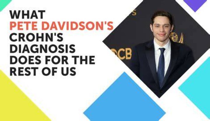 pete davidson crohn's