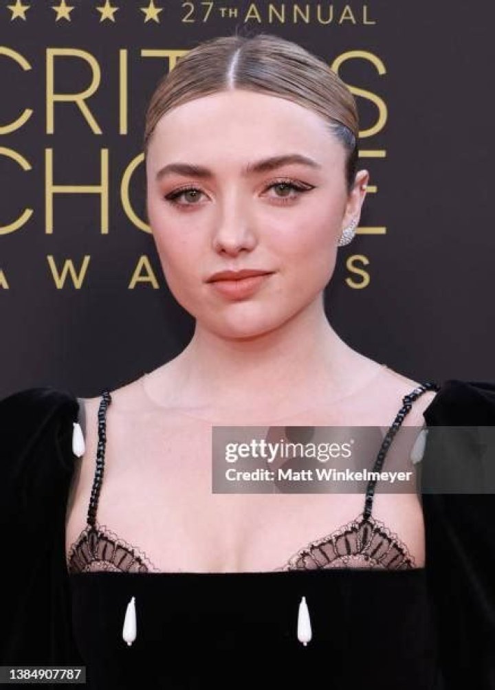 Peyton List 27th Critics' Choice Awards, Arrivals, Los Angeles, California, USA - 13 Mar 2022