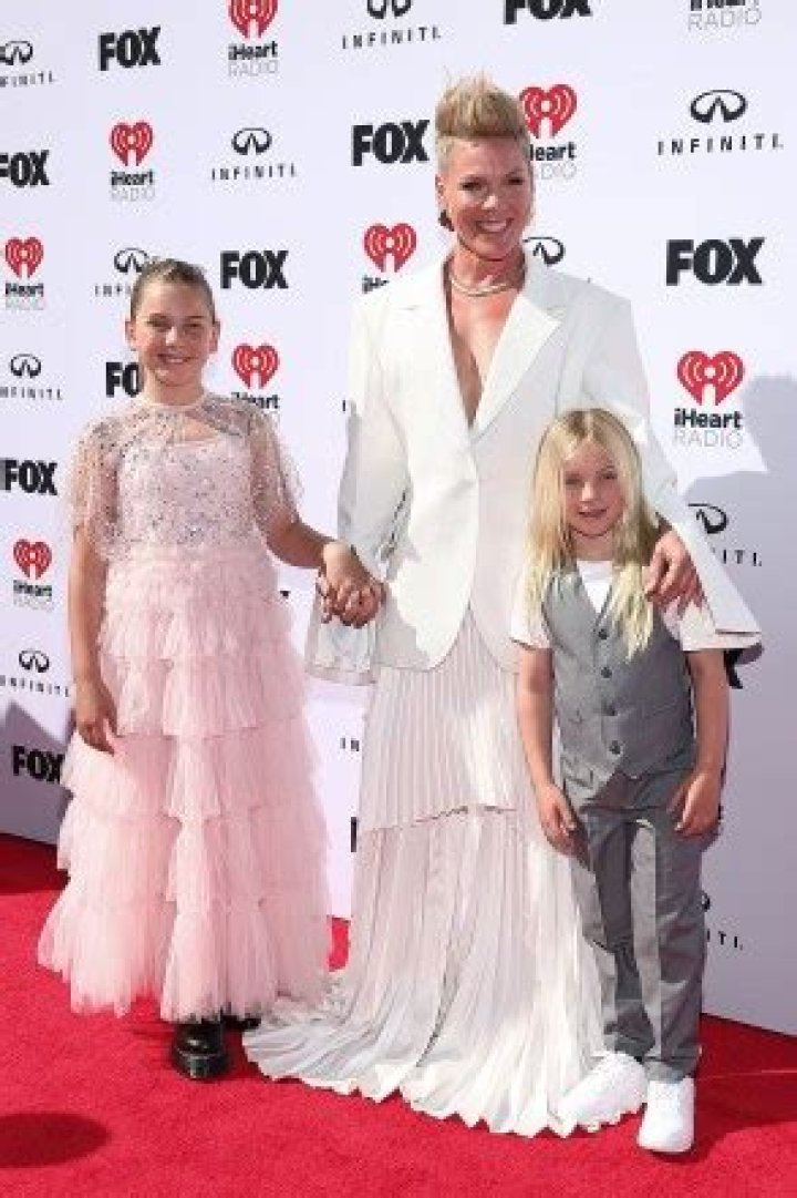 Pink and family iHeartRadio Music Awards, Arrivals, Los Angeles, California, USA - 27 Mar 2023