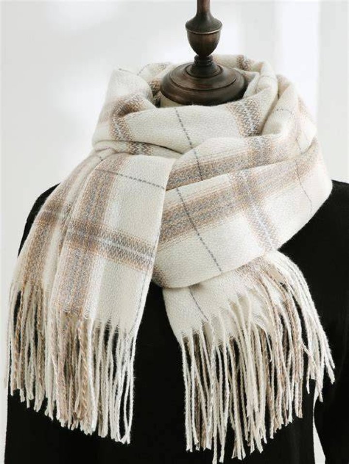 plaid scarf