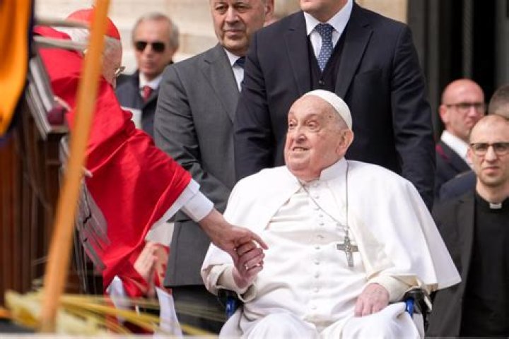 Pope Francis Appears