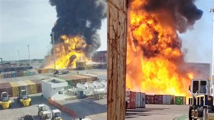 Port Authority Explosion &mdash; PICS