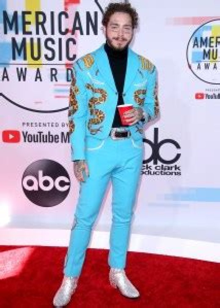 Post MaloneAmerican Music Awards, Arrivals, Los Angeles, USA - 09 Oct 2018