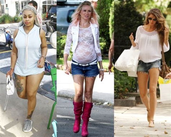 Pregnant Celebrities In Short Shorts: PICS