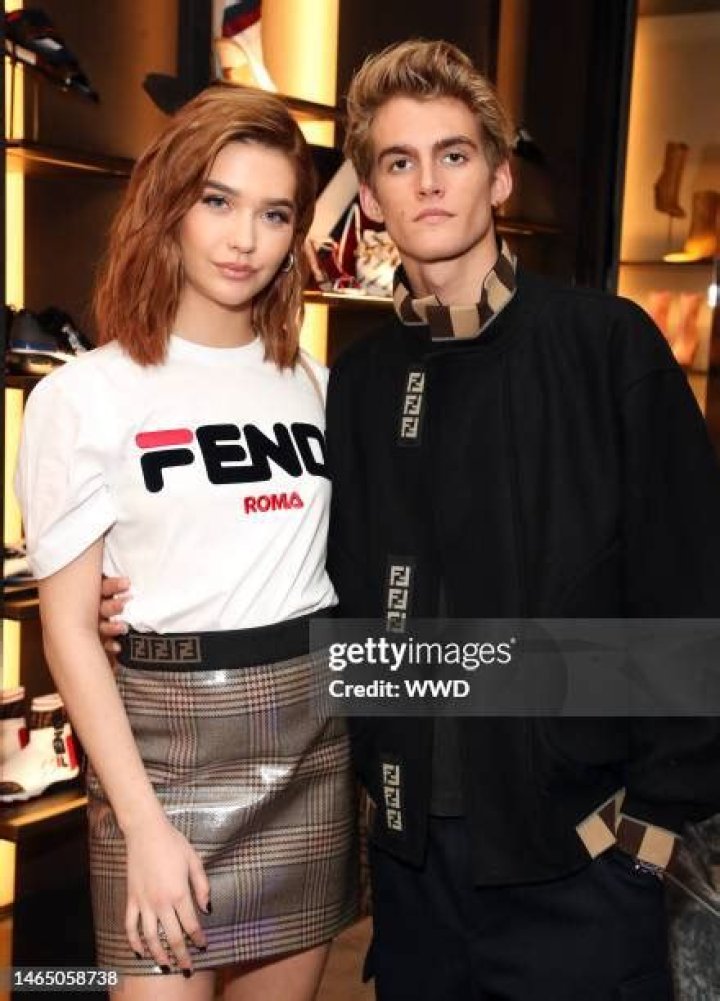 Presley Gerber Fendi Mania collection launch party, Los Angeles, USA - 16 Oct 2018 WEARING FENDI