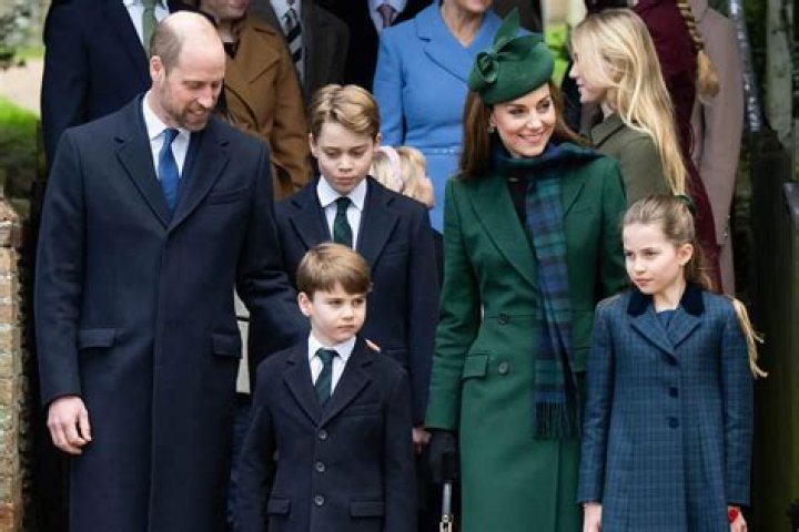 Prince Louis on Christmas Day