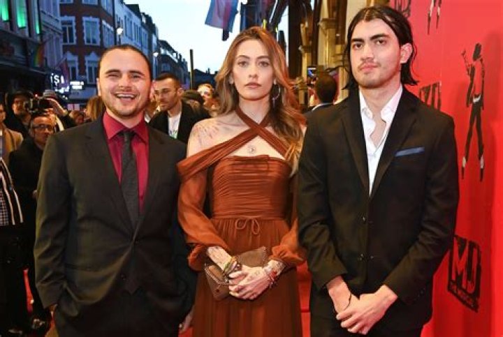 Prince, Paris and Bigi Jackson at MJ: The Musical in London press event