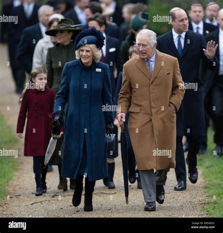Princess Charlotte, Catherine Princess of Wales,Prince George,Prince Louis,Prince William Christmas Day church service, Sandringham, Norfolk, UK - 25 Dec 2022