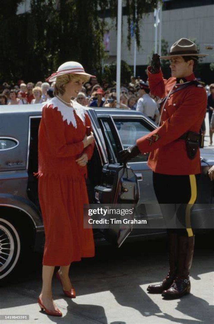 Princess Diana In Canada