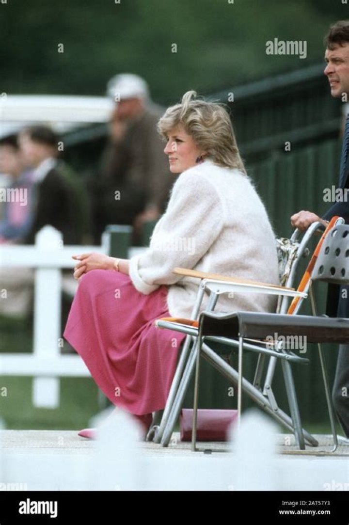 Princess Diana Watches Polo
