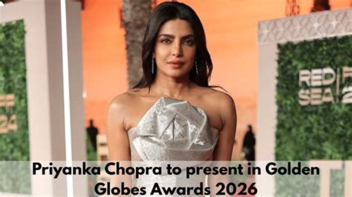Priyanka Chopra At Golden Globes