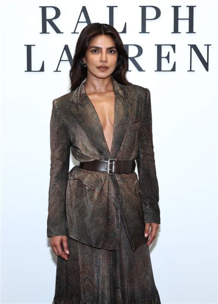 Priyanka Chopra At Ralph Lauren