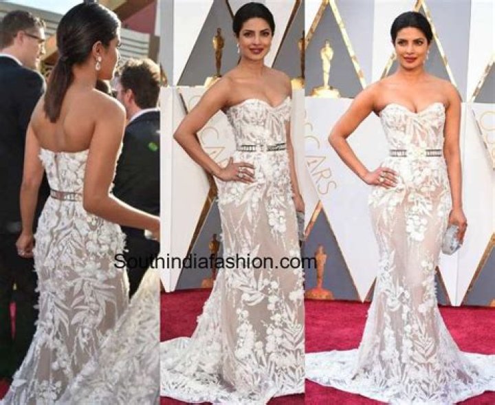 Priyanka Chopra At The Oscar de la Renta Runway Show