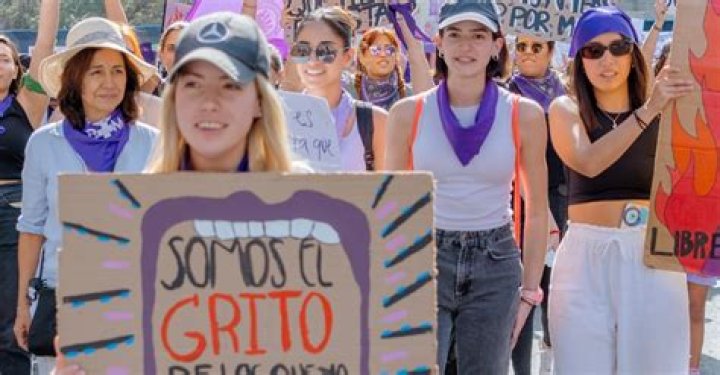 Protesters Women's March, Los Angeles, USA - 19 Jan 2019