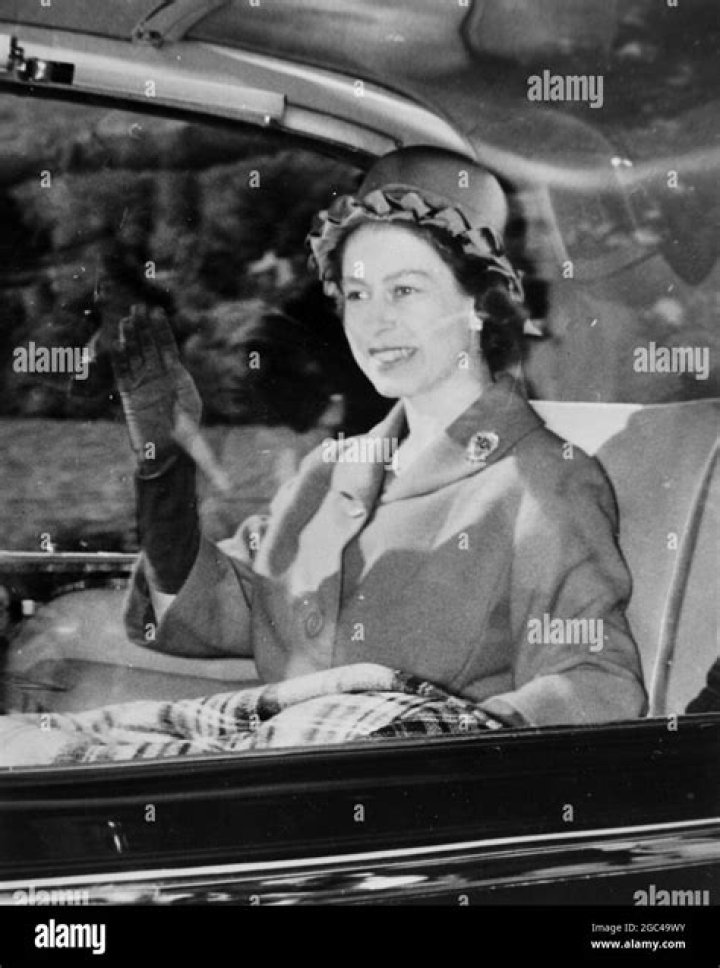 Queen Elizabeth II at Crathie Church near Balmoral castle ths morning British Royals attend Crathie Church, Balmoral, Scotland, UK - 07 Oct 2018