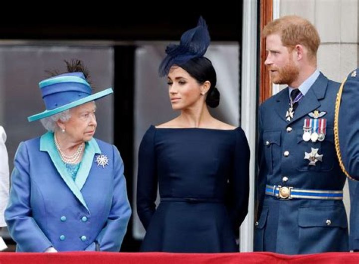 Queen Elizabeth Meghan Harry