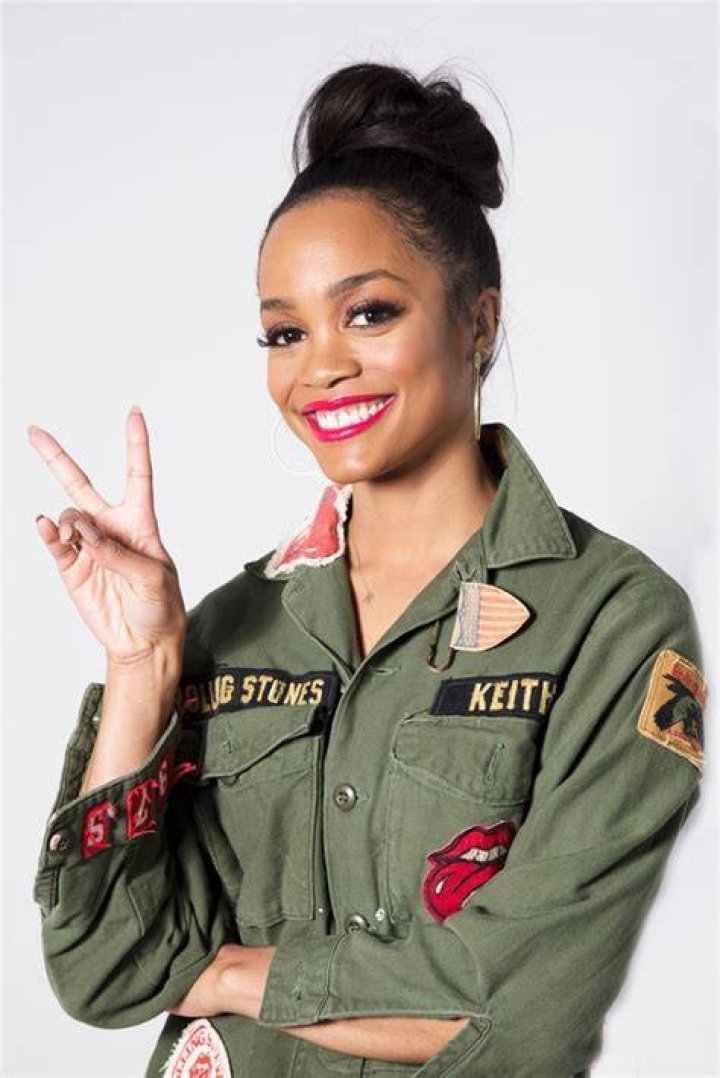 Rachel Lindsay visits HollywoodLife and looks fab