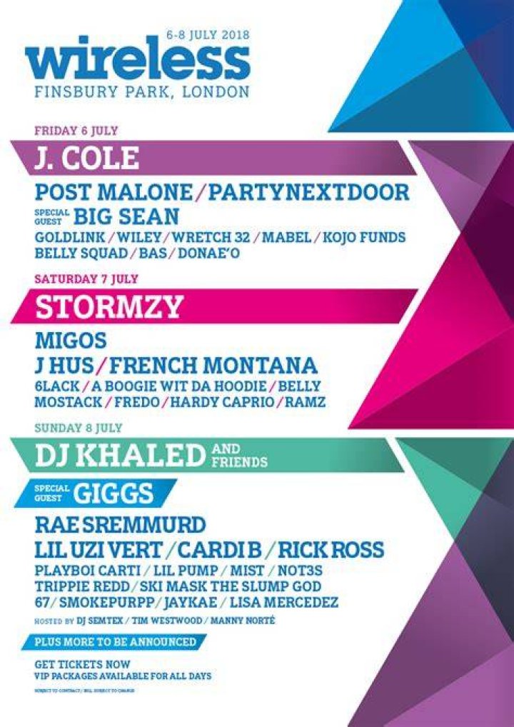 Rae Sremmurd Wireless Festival, Day 3, London, UK - 08 Jul 2018