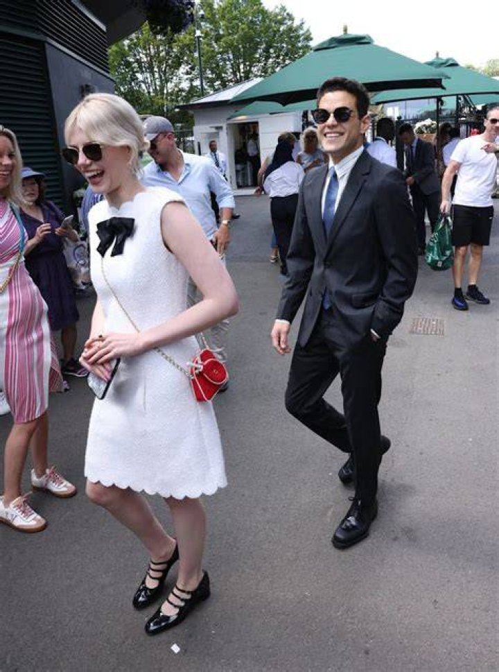 Rami Malek & Lucy Boynton in NYC
