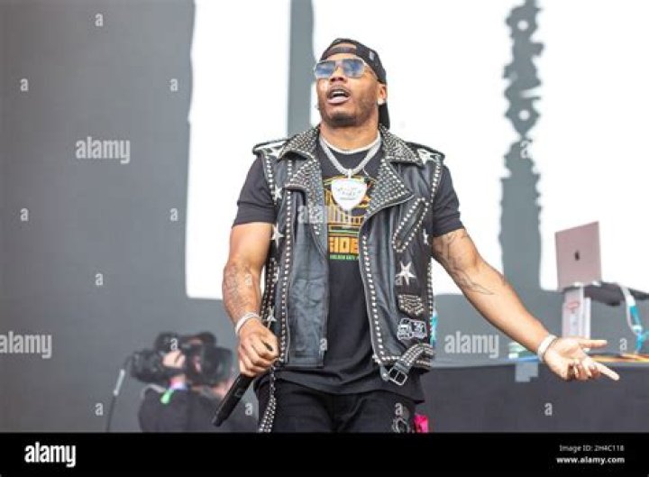 Rapper Nelly (Cornell Iral Haynes Jr.) during Summerfest Music Festival at Henry Maier Festival Park on June, 28 2018, in Milwaukee, Wisconsin (Photo by Daniel DeSlover/Sipa USA)(Sipa via AP Images)