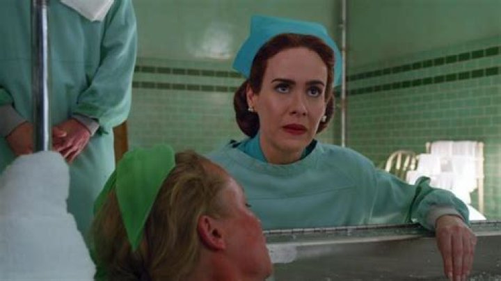 RATCHED (L to R) SARAH PAULSON as MILDRED RATCHED in episode 101 of RATCHED Cr. SAEED ADYANI/NETFLIX &copy; 2020