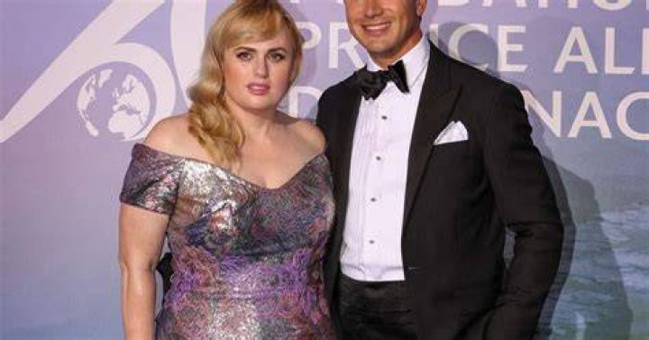 Rebel Wilson and Jacob Busch