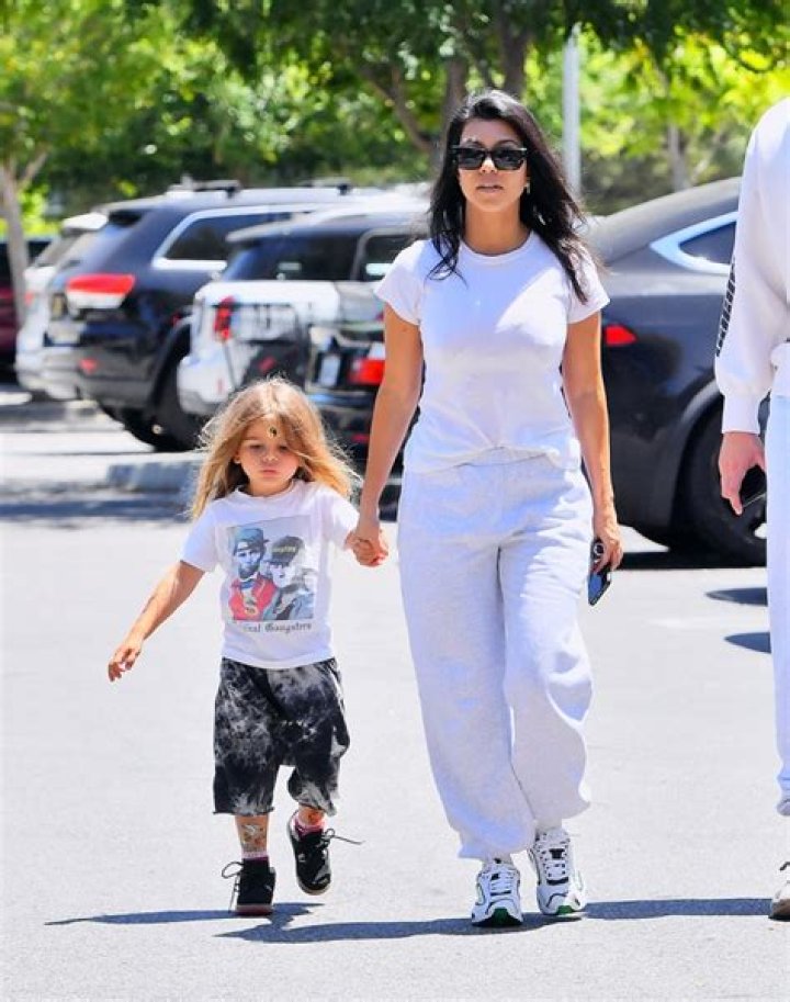 Reign Aston Disick In Calabasas