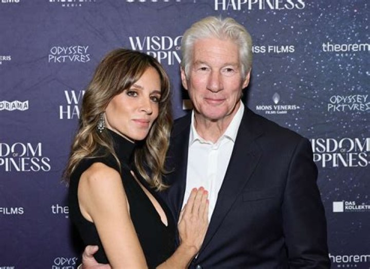Richard Gere & Wife Alejandra Silva