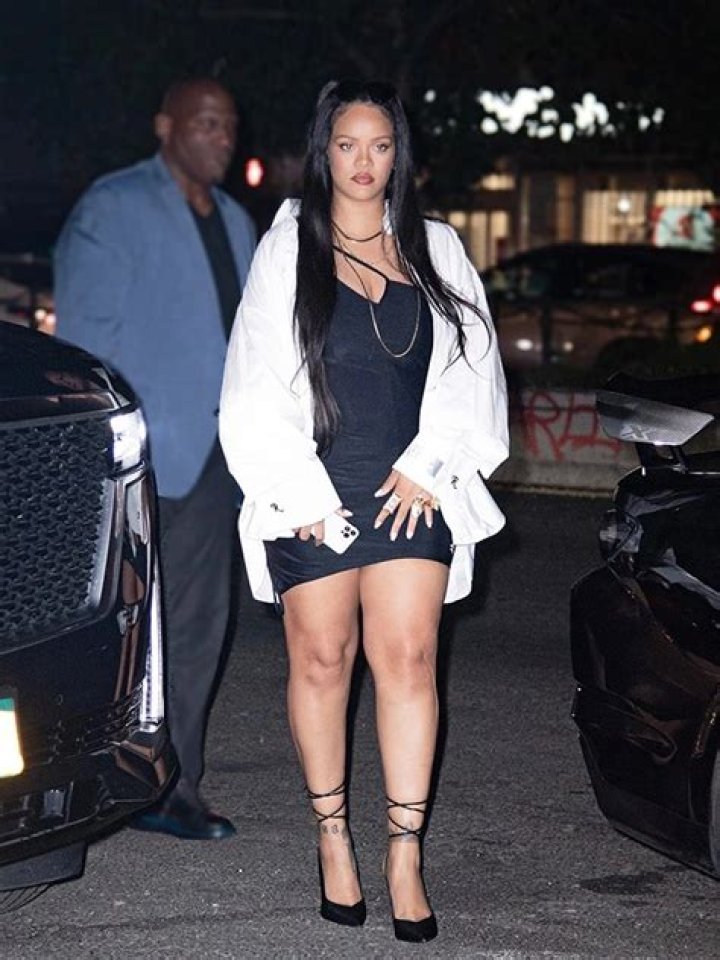 Rihanna Stuns In LBD For Date Night With A$AP Rocky 3 Months After Giving Birth