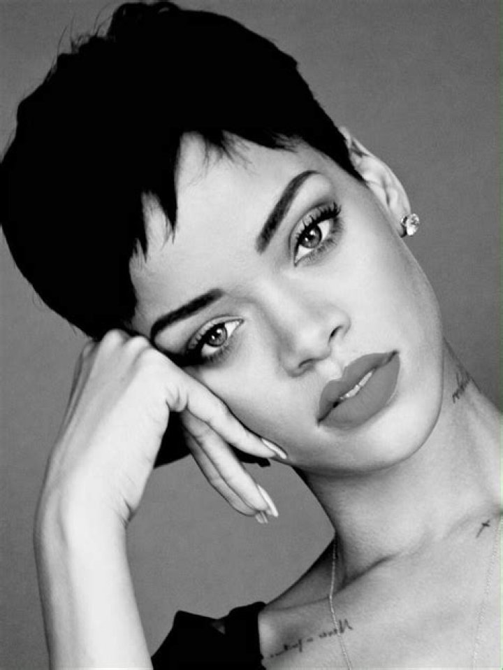Rihanna White Hair