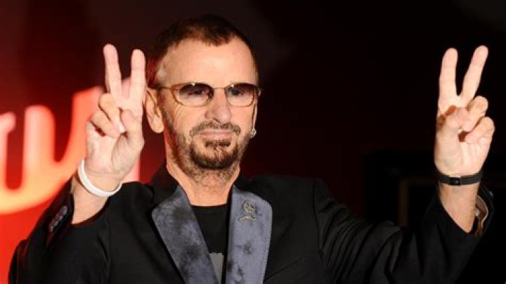 Ringo Starr poses