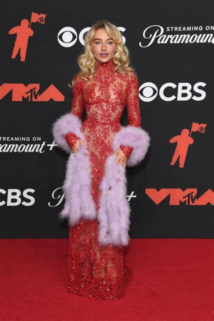 Rita Ora In See-Through Red Dress & Thong At British Fashion Awards – Hollywood Life
