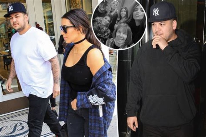 Rob Kardashian In London