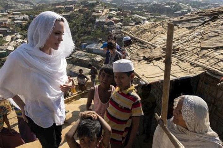 Rohingya Angelina Jolie, Cox&rsquo;s Bazar, Bangladesh &ndash; 05 Feb 2019
