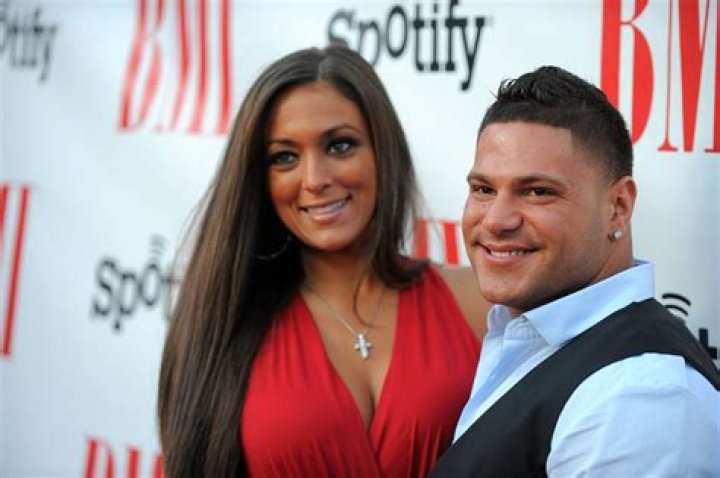 Ronnie Ortiz-Magro and Sammi Sweetheart Giancola 'Jersey Shore' Final Season Premiere at Bagatelle in New York, America - 04 Oct 2012