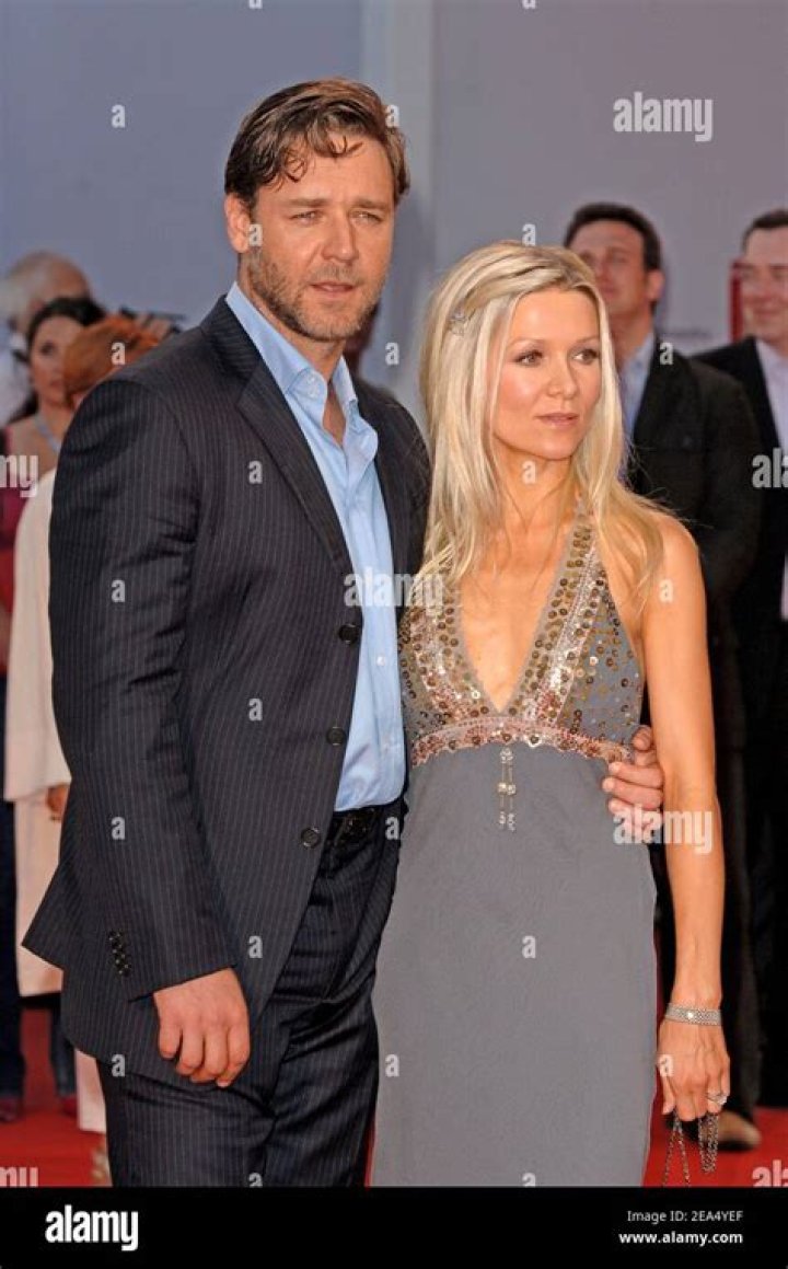 Russell Crowe and Danielle Spencer'American Gangster' film premiere, New York, America - 19 Oct 2007