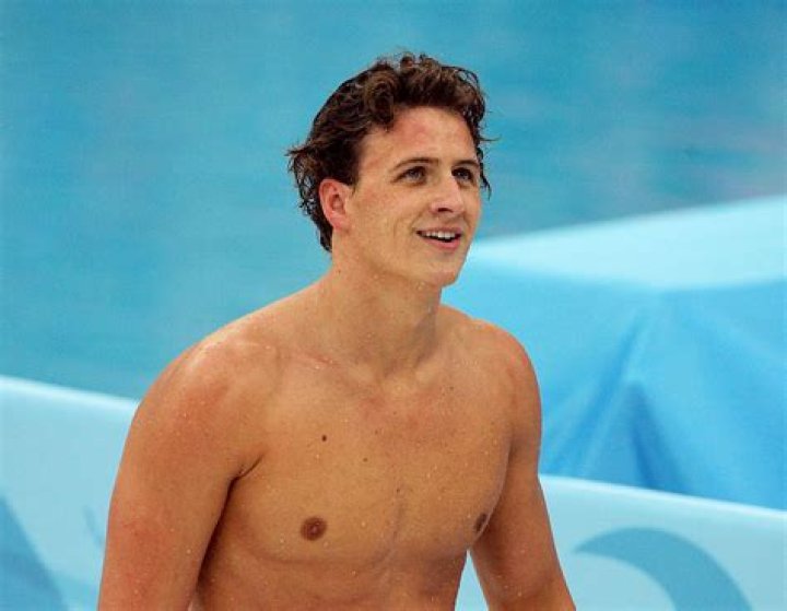 Ryan Lochte At A Press Conference