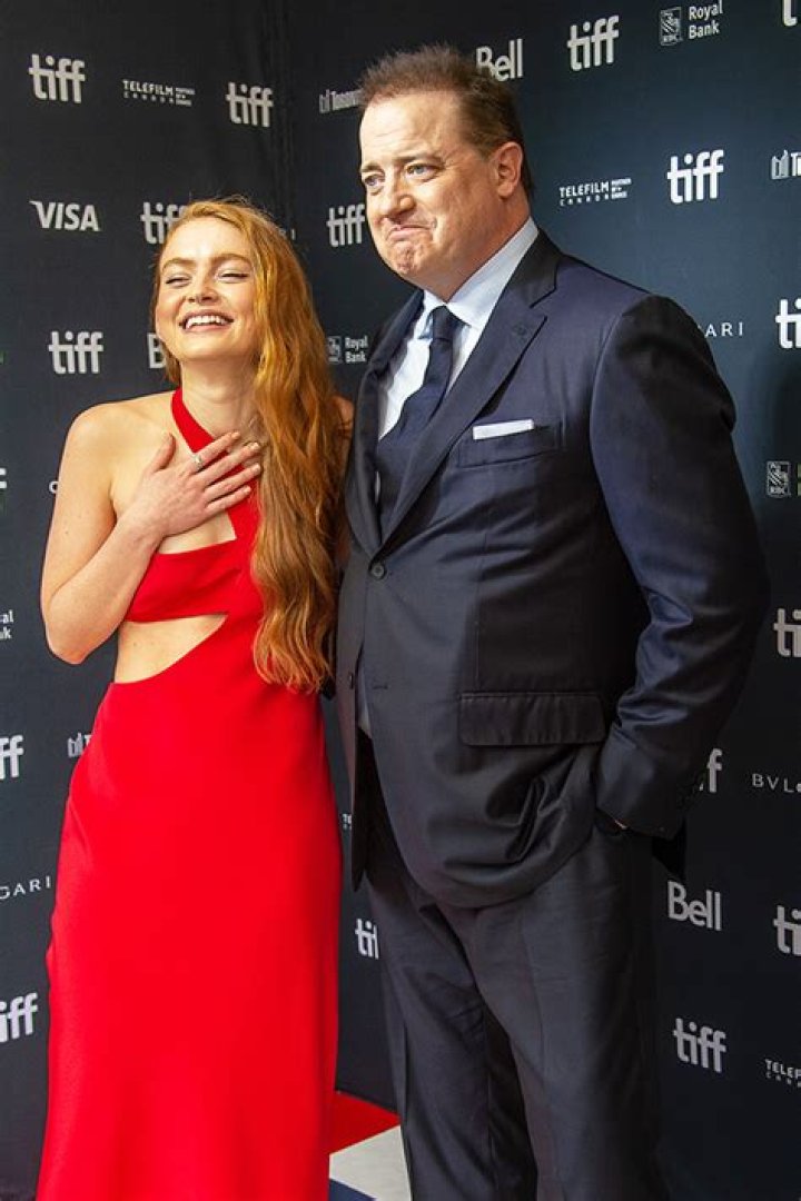 Sadie Sink Wears Red At TIFF With ‘The Whale’ Co-Star Brendan Fraser – Hollywood Life