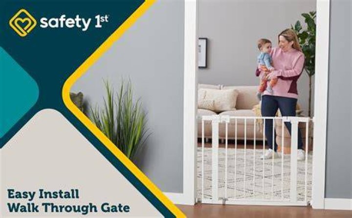 Safety 1st Easy Install Walk Through Baby Gate