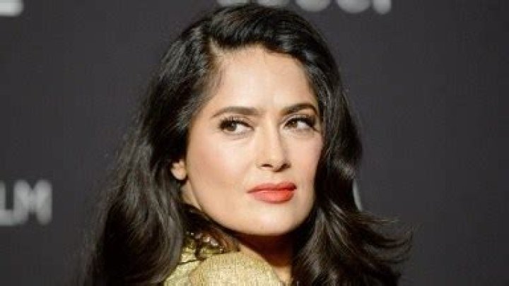 salma hayek twelve million followers acupuncture selfie
