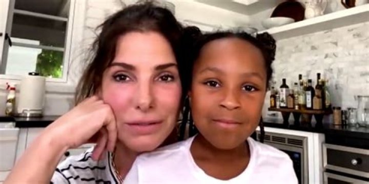 Sandra Bullock & her daughter, Laila