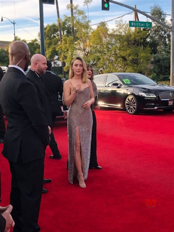 Saoirse Ronan At Golden Globes