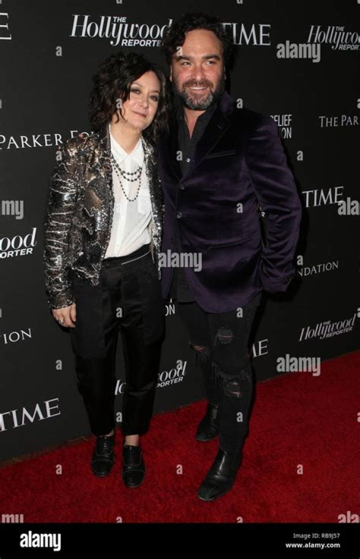Sara Gilbert Johnny Galecki
